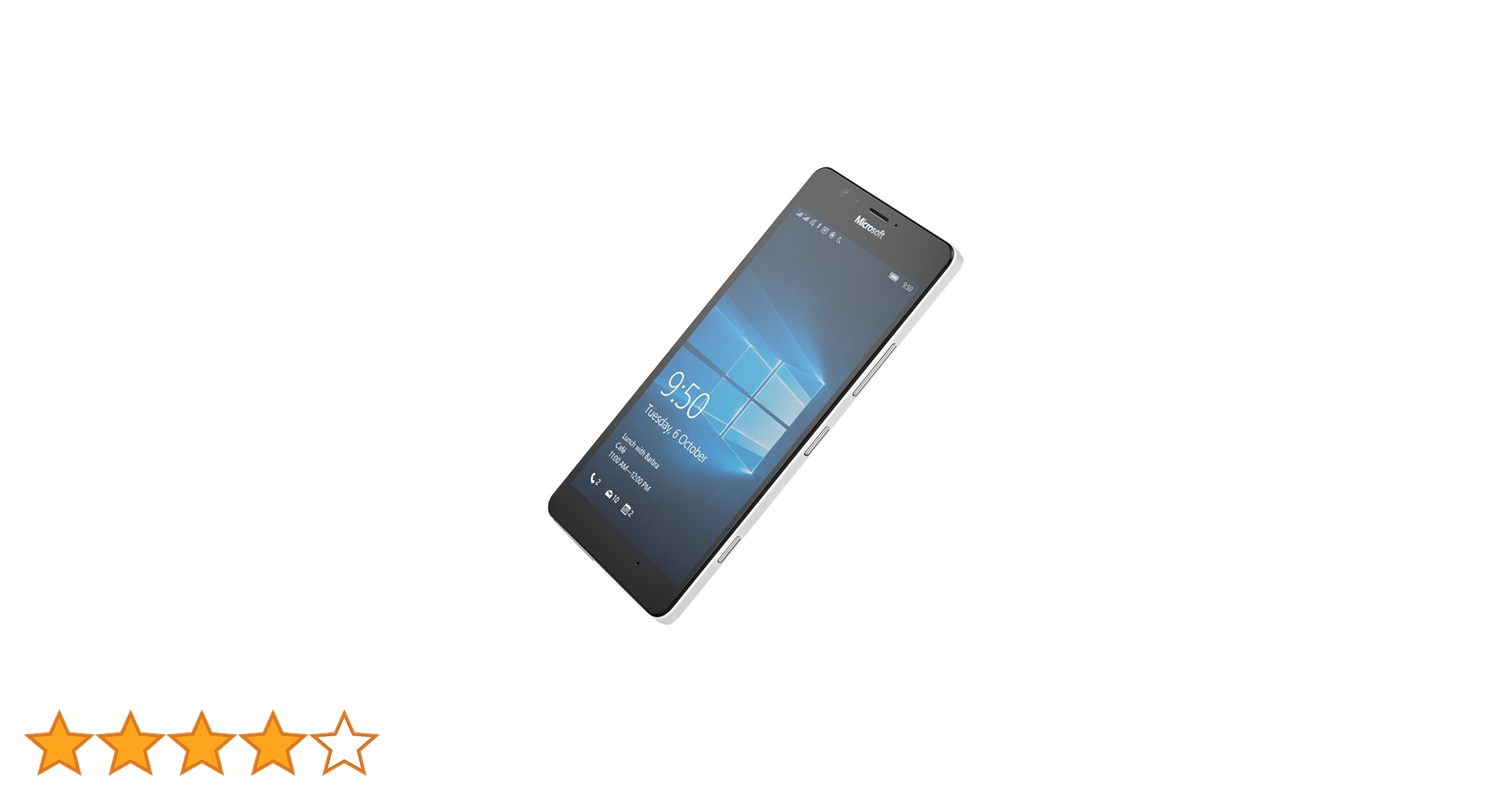 Microsoft Lumia 950XL ホワイト 本体 Original Microsoft 950Xl Lumia 950 XL 5.7